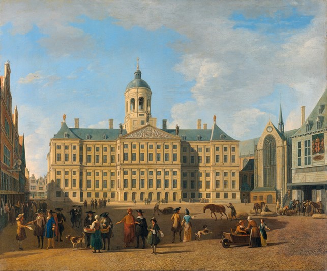 Nell’immagine la Banca di Amsterdam (Fonte: https://www.beursgeschiedenis.nl)