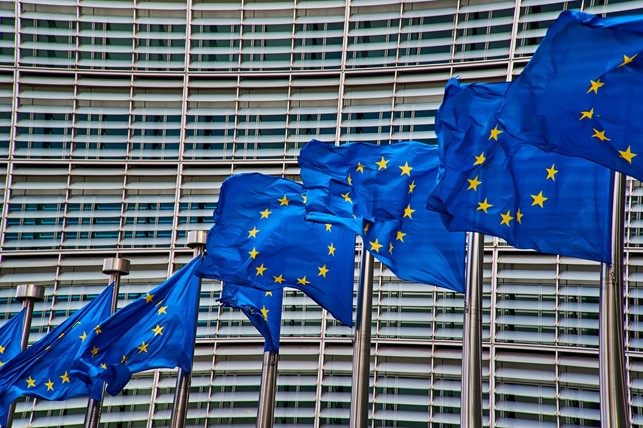 Bandiere dell'Unione Europea 