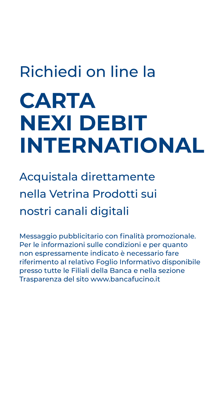 Carta Nexi Debit International